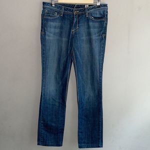 People’s Liberation Irene Low Rise Skinny Straight Blue Jeans, size 30